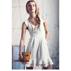 Anthropologie Maeve Flounce Dress Size 2